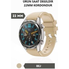 Pistech Huawei Watch Gt/ Gt2/ Gt3/ GT2E/ Gt2 Pro/ Gt3 Pro/ Watch 3 -3 Pro Silikon Çizgi Desenli Kordon Kayış