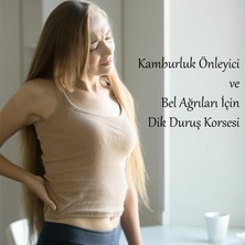 Arnee Kadın Erkek Manyetik Dik Duruş Korsesi Omuz Düzeltici Posterux Korse