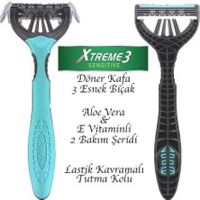 Wilkinson Sword Xtreme 3 Oynar Başlıklı 3 Bıçaklı Kullan At Tıraş Bıçağı 6+2 Avantaj Paketi - 8'li