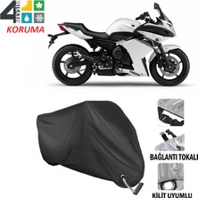 AUTOES Yamaha Xj 6 Diversion F Branda Motosiklet Brandası Bağlantı ve Kilit Uyumlu Siyah