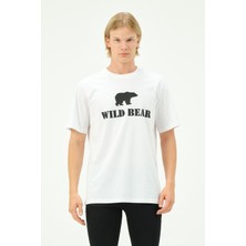 Rich Erkek T-Shirt Ayı Baskılı Bear Tişört