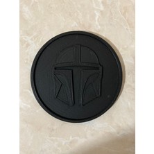 YuMuDo Bardak Altlığı Seti - Organik Plastik Mandalorian - Star Wars