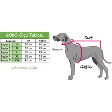 Gobo Siyah Kalpli Çizgili Kedi ve Köpek Kıyafeti Giyimi