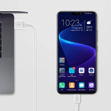 Soillium Beyaz Renk Android Uyumlu Micro USB Uyumlu 3.1AMPER Hızlı Şarj Aleti Cihazı Kablosu Data Veri Aktarım Şarj Kablo