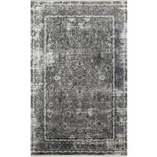 Eko Halı Fresco Fs 29 Grey Black Xw Yumuşak Dokulu Özel Işıltılı Yüksek Kaliteli Sık Dokuma Modern Halı