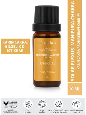 Bade Natural Karın Çakra Aromaterapi Karışımı 10 ml