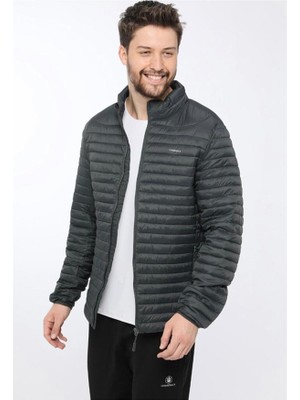 Lumberjack Perry Coat Erkek Şişme Mont Antrasit V2
