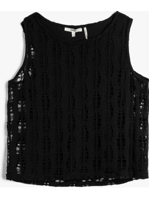 Koton Halter Yaka Atler Ajur Detaylı