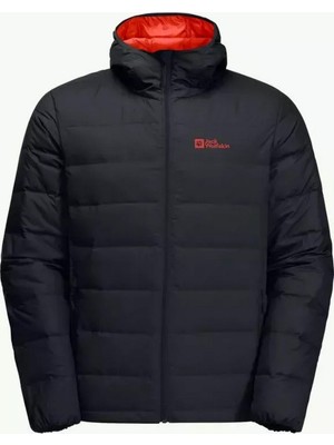 Jack Wolfskin Ather Down Hoody M Siyah Erkek Outdoor Mont 1207671_6000