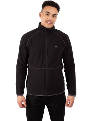 Trespass MAFLMFTR0004-BLK Faxfleet - Male Fleece AT100 Erkek Polar