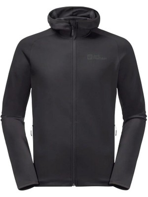Jack Wolfskin 1710541-6350 Baiselberg Hooded Fz M Erkek Polar Ceket
