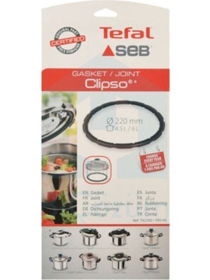 Tefal Clipso Lastik 4,5 6 lt 792350/793145