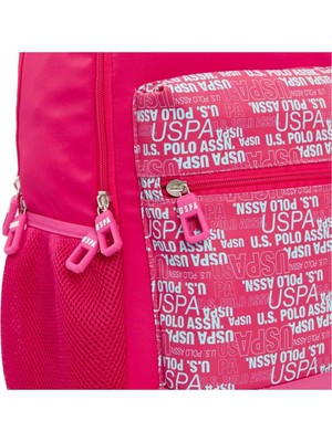 U.S. Polo Assn. Assn. Pembe Sırt Çantası