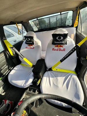 Tky Ssang Yong Boyun Yastık Kemer Pedi Seti Siyah