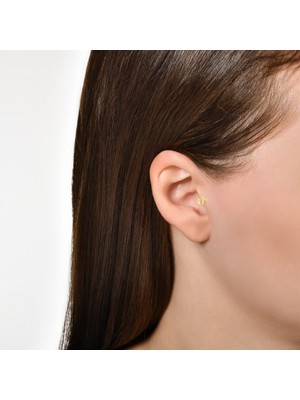 Assos Deniz Yıldızı Altın Tragus Piercing