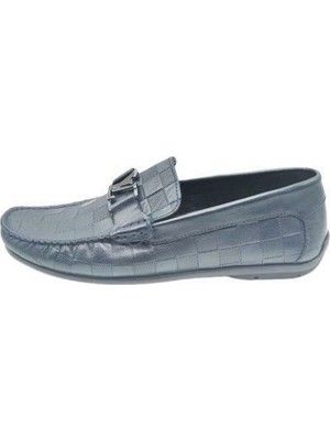Güvener King Shoes AU247 Lacivert Erkek Ayakkabı