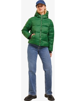 Jjxx Jxbillie Puffer Jacket Otw Sn Kadın Yeşil Mont 12238268-GREEN