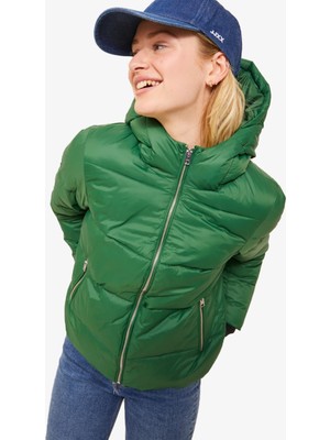 Jjxx Jxbillie Puffer Jacket Otw Sn Kadın Yeşil Mont 12238268-GREEN