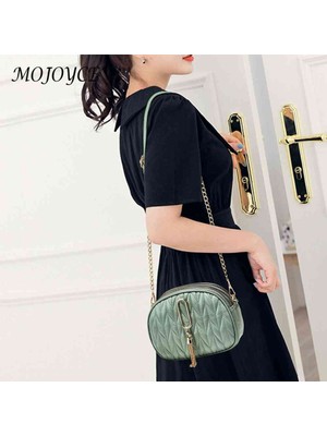 Masoffy Beyaz Moda Crossbody Çanta Düz Renk Kadın Omuz Messenger Çanta Zincir Püskül Kolye Bayanlar Omuz Çantaları Rahat Için Pu Deri (Yurt Dışından)