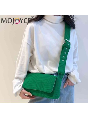 Masoffy Siyah Moda Crossbody Çanta Rahat Çevirme Kadın Askılı Çanta Basit Ayarlanabilir Askı Yumuşak Bez Hafta Sonu Tatili Için Taşınabilir Zarif (Yurt Dışından)