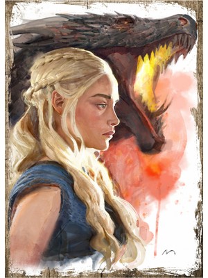 Bedeko Daenerys Targaryen Tasarım Tablo