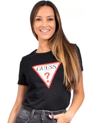 Guess Ss Cn Kadın Slim Fit T-Shirt