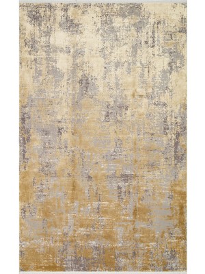 Eko Halı Fresco Fs 30 Grey Gold Xw Yumuşak Dokulu Özel Işıltılı Yüksek Kaliteli Sık Dokuma Modern Halı