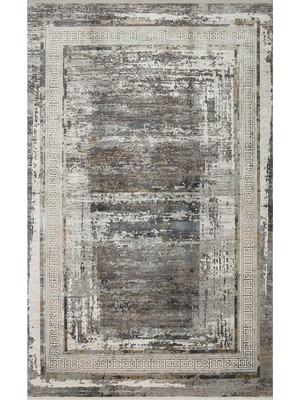 Eko Halı Fresco Fs 25 Grey Beıge Xw Yumuşak Dokulu Özel Işıltılı Yüksek Kaliteli Sık Dokuma Modern Halı