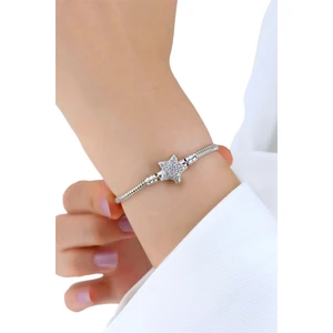 ÇLK Accessories Pandora Model Bileklik Taşlı Yıldız Bileklik