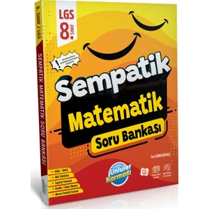 Ünlüler Yayınları Ünlüler 8. Sınıf LGS Matematik Sempatik Soru Bankası Ünlüler Yayınları