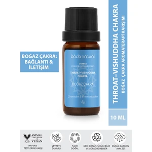 Bade Natural Boğaz Çakra Aromaterapi Karışımı 10 ml