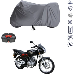 Victory Chopper Serisi Çantalı Motosiklet Brandası 4 Mevsim Su Geçirmez Motor Brandası