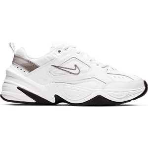 M2K Tekno Leather Unisex Reflector Sneaker Hakiki Deri Beyaz Spor Ayakkabı