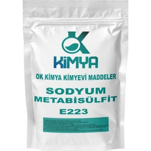 Ok Kimya Sodyum Metabisülfit E223 - 1kg