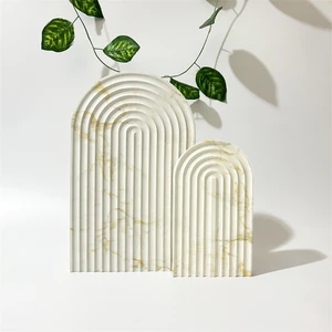 Tabby Design Beton Dekoratif Gökkuşağı Kemer Sunumluk Set