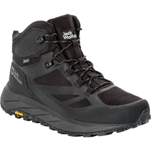 Jack Wolfskin Terraventure Texapore Mid M Erkek Siyah Outdoor Bot 4051521-6000