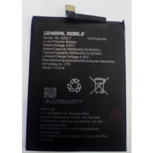 General Mobile GM21 Plus Batarya Pil BL-A25CT 5000MAH