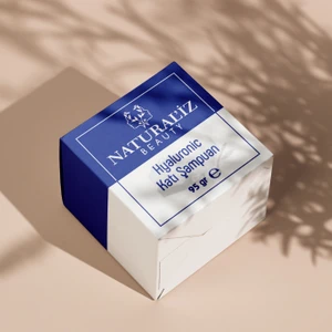 Natural'iz Beauty Hyaluronic Katı Şampuan Hyaluronik Asit+Keratin+B5 (Kuru, Işlem Görmüş, Mat, Donuk Saçlar)