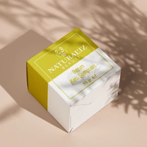 Natural'iz Beauty Bıttım Katı Şampuan Aloe Vera+Bıttım Yağı+Zerdeçal (Kepekli, Yağlı Saçlar)