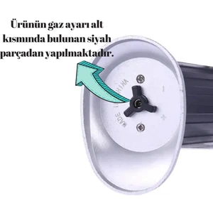 1300 Derece Pürmüz Alev Çakmak Alüminyum Gövde SF-507