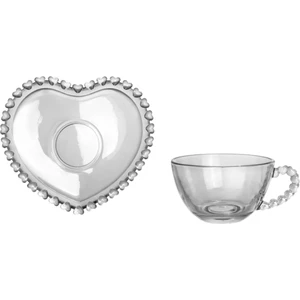 Glory Cam Antrasit Tek Kişilik Kahve Fincan Takımı 80 ml