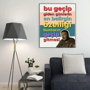 Hobi Shop Gibi Dizi Ilkkan Yılmaz Mdf Tablo (27X18)