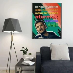 Hobi Shop Gibi Dizi Ilkkan Yılmaz Mdf Tablo (27X18)