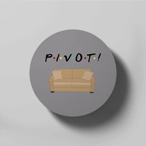 Hobi Shop Friends Pivot! Bardak Altlığı
