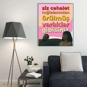 Hobi Shop Gibi Dizi Ilkkan Yılmaz Mdf Tablo (27X18)