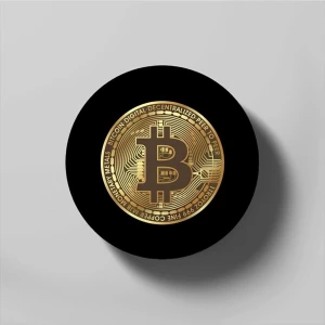 Hobi Shop Bitcoin Present I Krypto Money Corrupt Money Bardak Altlığı