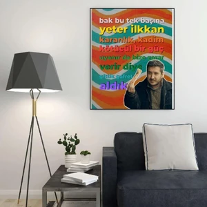 Hobi Shop Gibi Dizi Ilkkan Yılmaz Mdf Tablo (27X18)