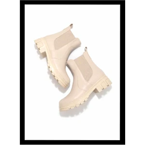 Bej  Kadın Bot & Bootie K02875070309