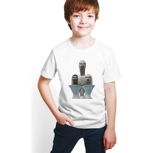 Skibidi Toilet Baskılı Unisex Çocuk Tişört H010