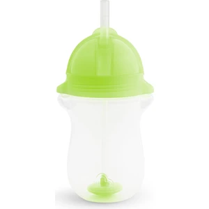 Tıklama Kilitli Uçlu Pipetli  Alıştırma Bardağı, 12AY+, 296ML, Yeşil, 1 Adet
